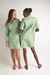 Chemise Light Green ML - Bia Coelho Sleepwear