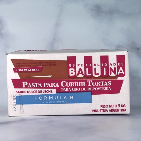 Pasta para cubrir tortas Fórmula H x 3kg