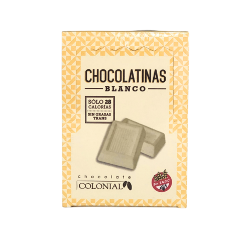 Chocolatinas blancas ESTUCHE x50 u.