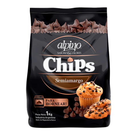Chips Alpino semiamargo x 1kg