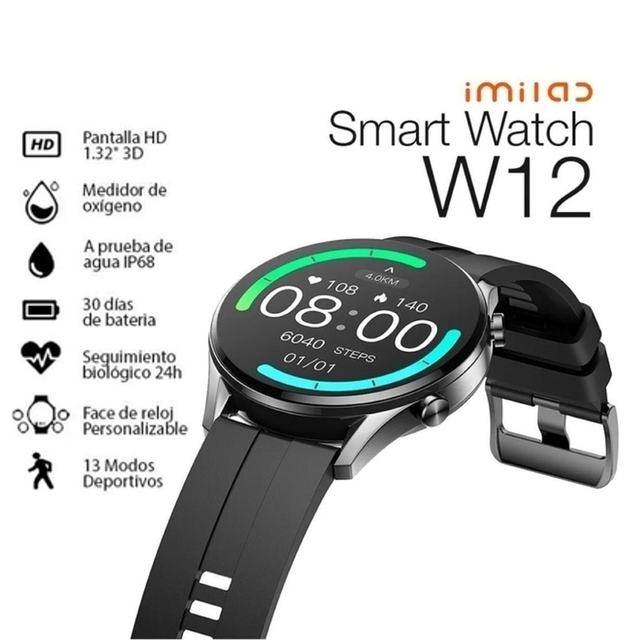Smartwatch Reloj Inteligente Xiaomi Imilab KW66 Ip68 Agua