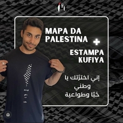 Camiseta Mapa Kufiya