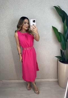 Imagem do VESTIDO MIDI CREPE JACGUARD