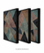 Kit com 3 Quadros Decorativos Trio Geométrico - comprar online
