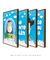 Kit com 4 Quadros Decorativos Toy Story - loja online