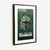 star wars - boba fett 16 bit moldura caixa preta com vidro