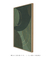 Quadro Decorativo Abstrato Verde - Pôster no Quadro