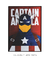 Quadro Decorativo Captain America