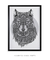 Quadro Decorativo Lobo Maori - loja online