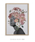 Quadro Decorativo Mulher Flores I - loja online
