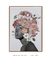 Quadro Decorativo Mulher Flores I - loja online