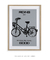 Quadro Decorativo Riding My Bike - loja online