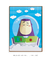 Quadro Decorativo Toy Story - Buzz Lightwear - loja online