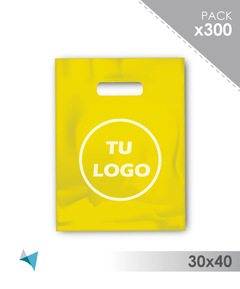 300 BOLSAS RION 30X40 PERSONALIZADAS (varios colores) - comprar online