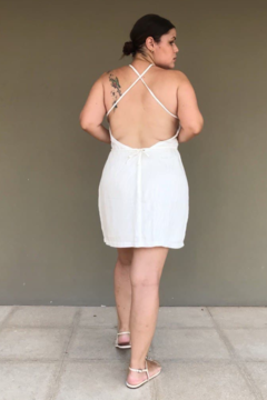 Vestido Lara - Off-white na internet