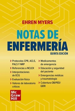 NOTAS DE ENFERMERIA - 5º ED. - MYERS EHREN