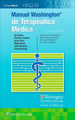 Manual WASHINGTON® de Terapéutica Médica - 37 ed - Ancha / Auberle / Cash y cols.