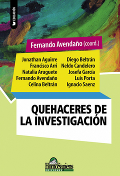 Quehaceres de la investigación - Fernando Avendaño