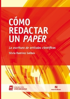 Cómo redactar un paper - Silvia Ramirez