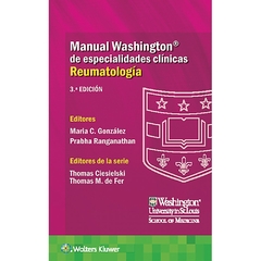 Manual Washington De Especialidades Clínicas. Reumatología - Gonzalez