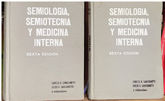 SEMIOLOGIA, SEMIOTECNIA Y MEDICINA INTERNA - 6TA ED. - SANGUINETTI (USADO)