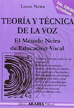 Teoria y tecnica de la voz 2da ed - Laura Neira