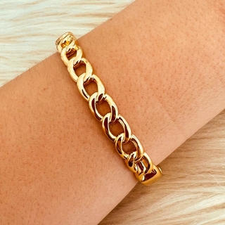 Bracelete Corrente Dourado Paula