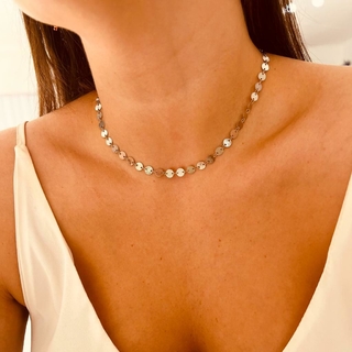 Choker Pâmela Prata