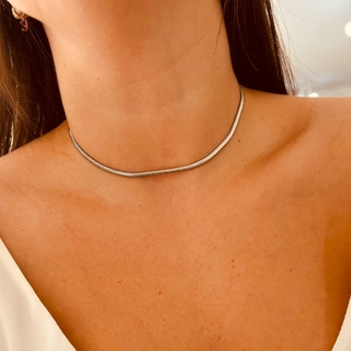 Choker Cleo Prata