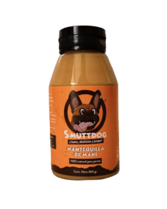 MANTEQUILLA DE MANI ESPECIAL PARA MASCOTAS 100% SOLO MANI 260GR - comprar online