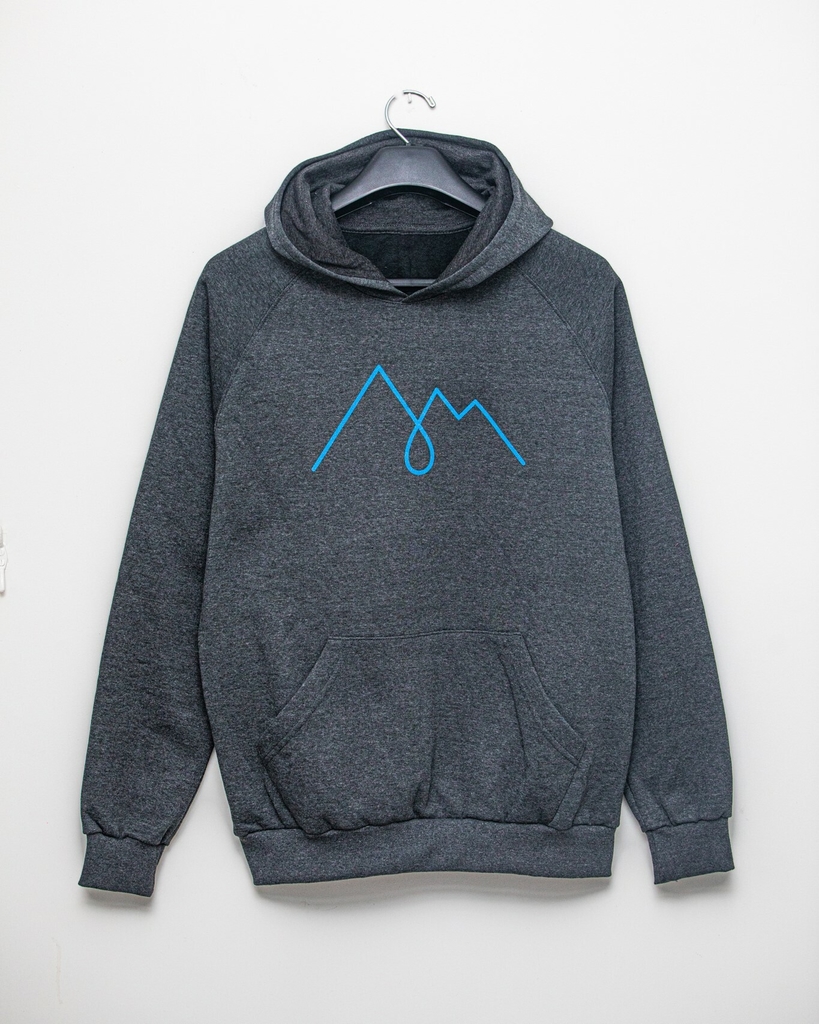Buzo hoodie Deshielo Topo melange