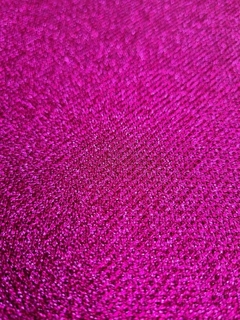 Lonita gliter texturizada pink (medida 13,5cm X 60cm) - comprar online