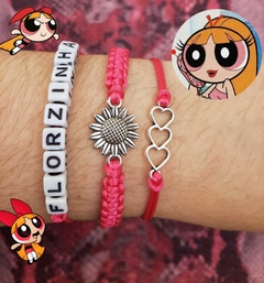 PULSEIRA FLORZINHO MENINAS SUPERPODEROSAS