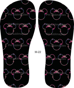 Lonita com estampa de minnie e mickey M-22