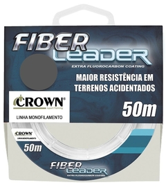 Linha Fiber Leader - 50Mts