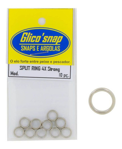 Split Ring 4X Strong - Glico Snaps