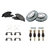 Kit Disco Freio + Pastilha + Mola +Trava Pino Guia Dianteiro Nissan Livina Tiida | Hipper Freios - Originall Parts na internet