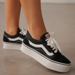 VANS NEGRO PLATAFORMA - comprar online