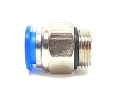 Conexão Reta 3/8"BSP x Tubo 12mm