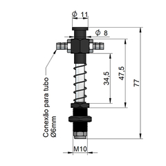 Suporte para Ventosa M10-L75-11 na internet