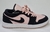 Tênis Nike Air Jordan 1 Low - Preto com Rosa