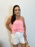 Cropped Feminino Fluido Com Amarração - comprar online