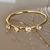 Bracelete Dourado com Stras italiano - loja online