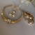 colar dourado veeniz italiano detalhe rivoli cristal ilka - loja online