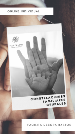 SESION DE CONSTELACION FAMILIAR INDIVIDUAL ONLINE