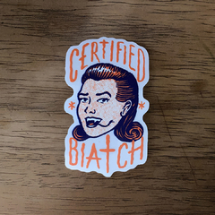 Sticker Biatch - comprar online