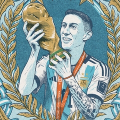 Print Ángel Di María en internet