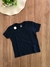 Camiseta Infantil Gola V Azul Marinho Hering Kids 5CMWAXTEN