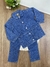 Conjunto Infantil Camisa e Calça Jeans Azul Escuro Up Baby124244978