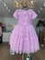 Vestido Infantil Borboleta Lilás Petit Cherie